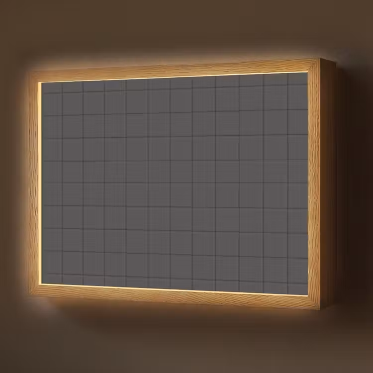 Lightbox - Wandlamp - Patroon - Tegel - Antraciet — 1
