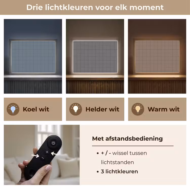 Lightbox - Wandlamp - Patroon - Tegel - Grafiet - Grijs — 8