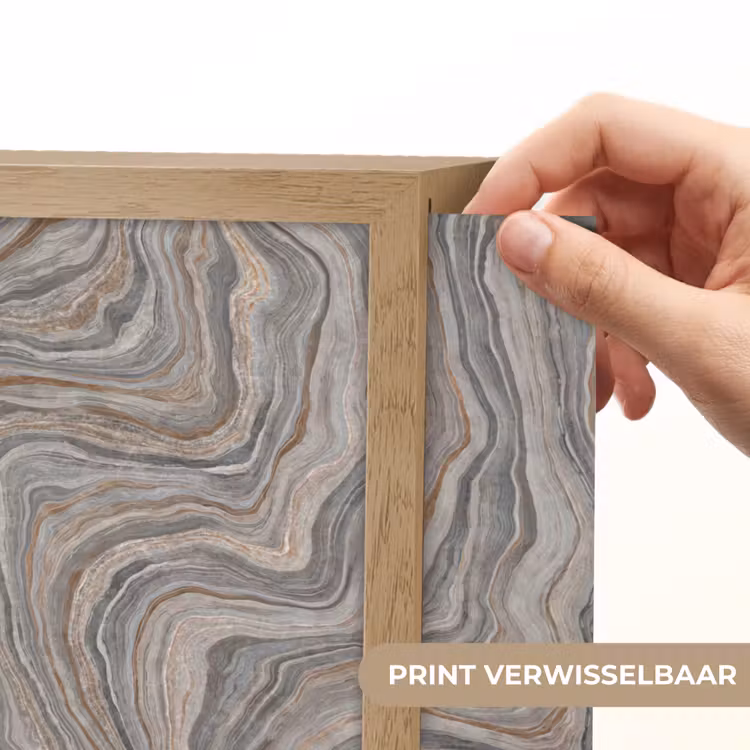 Lightbox - Wandlamp - Patroon - Textuur - Grijs — 5