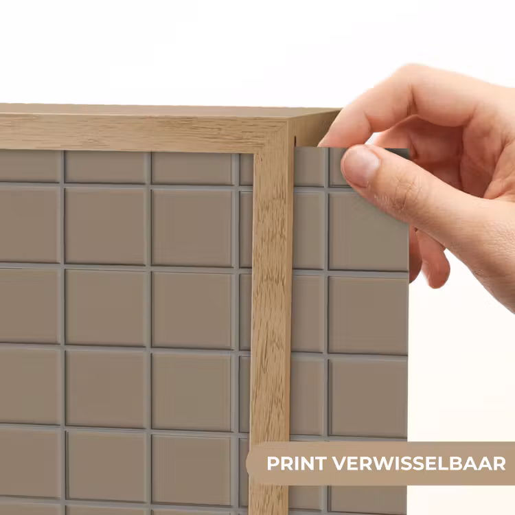 Lightbox - Wandlamp - Tegel - Patroon - Taupe — 5