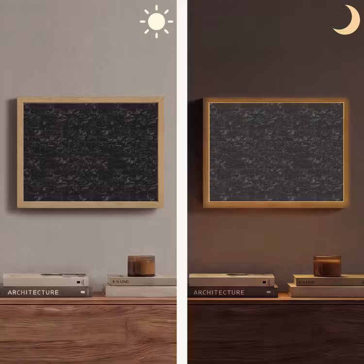 Lightbox - Wandlamp - Tegels - Patroon - Marmer - Zwart — 6