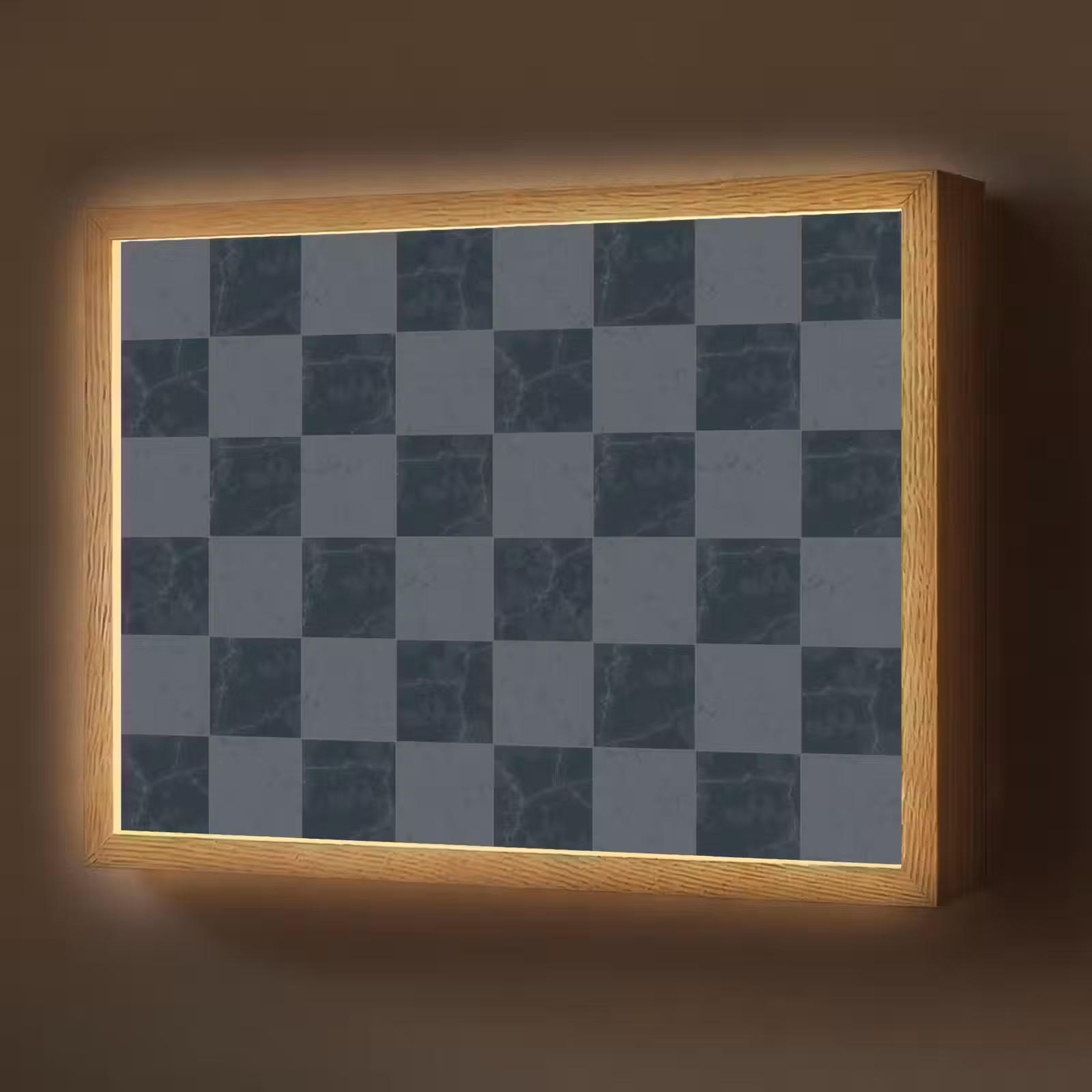 Lightbox - Wandlamp - Marmer - Patroon - Antraciet — 1