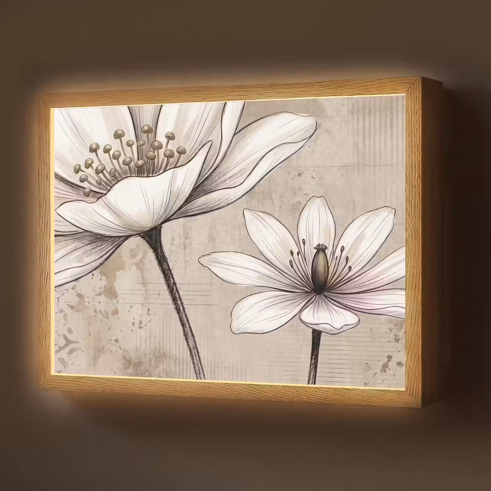 Lightbox - Wandlamp - Modern - Design - Wit — 1