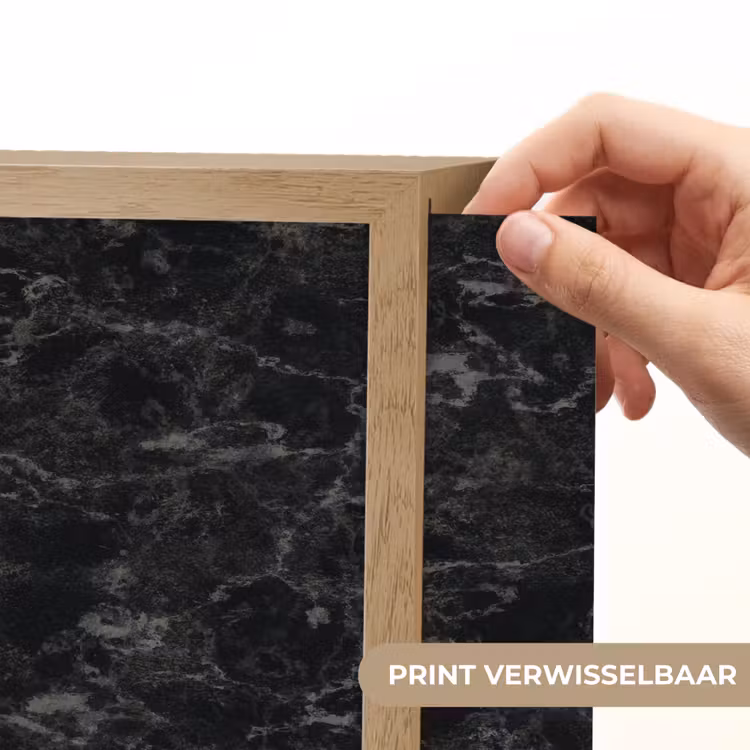 Lightbox - Wandlamp - Marmer - Aders - Zwart — 5