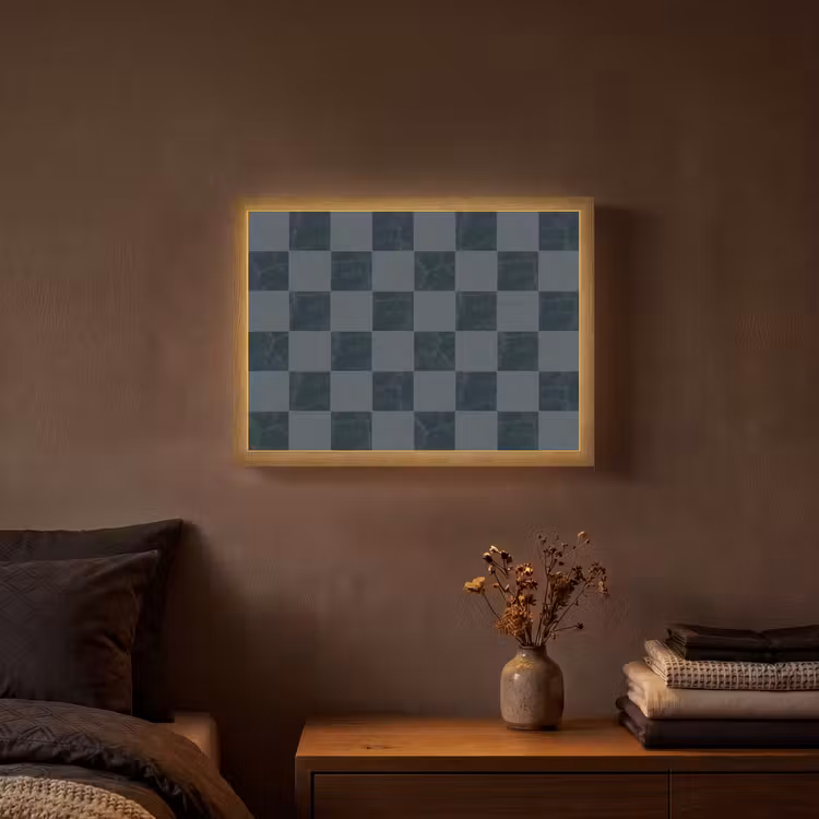 Lightbox - Wandlamp - Marmer - Patroon - Antraciet — 3