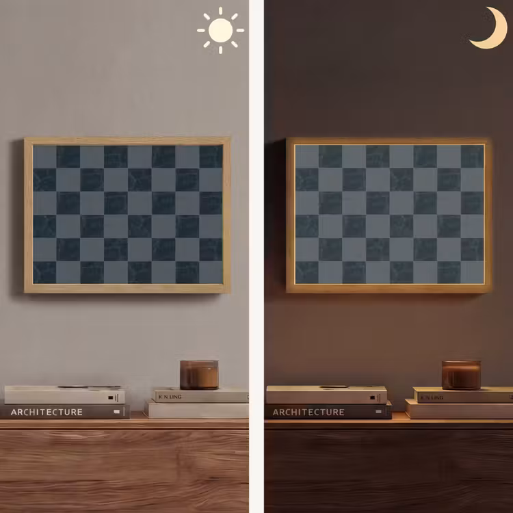 Lightbox - Wandlamp - Marmer - Patroon - Antraciet — 6