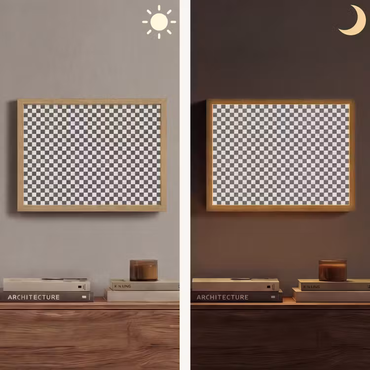 Lightbox - Wandlamp - Marmer - Patroon - Grijs — 6