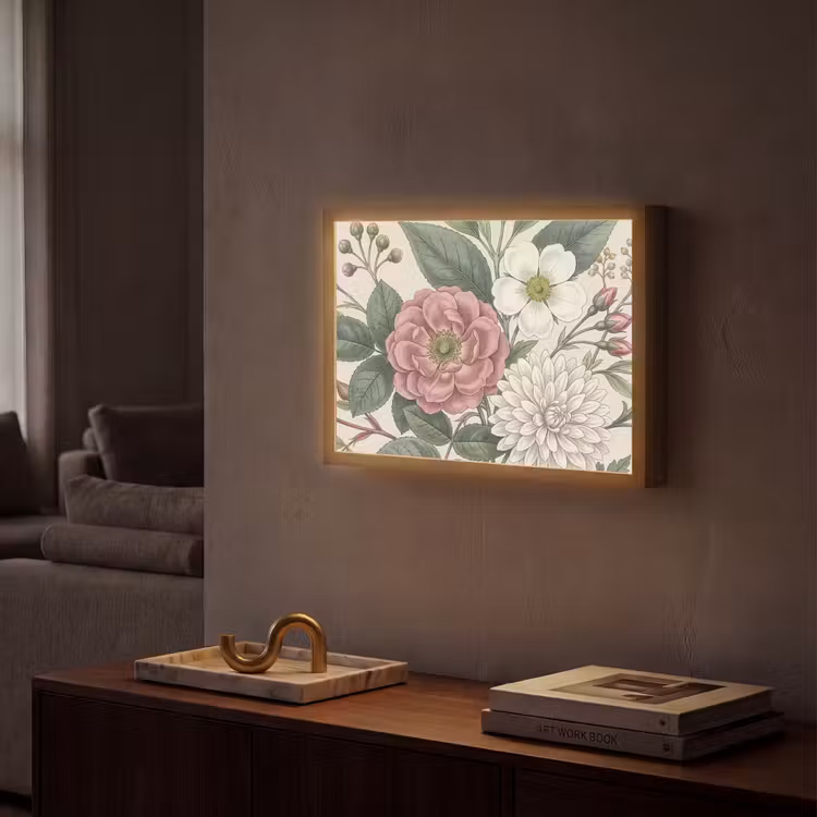 Lightbox - Wandlamp - Romantisch - Design - Kleurrijk — 2