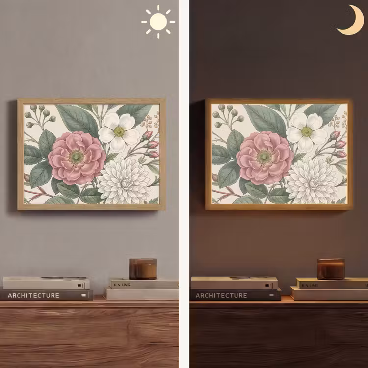 Lightbox - Wandlamp - Romantisch - Design - Kleurrijk — 6
