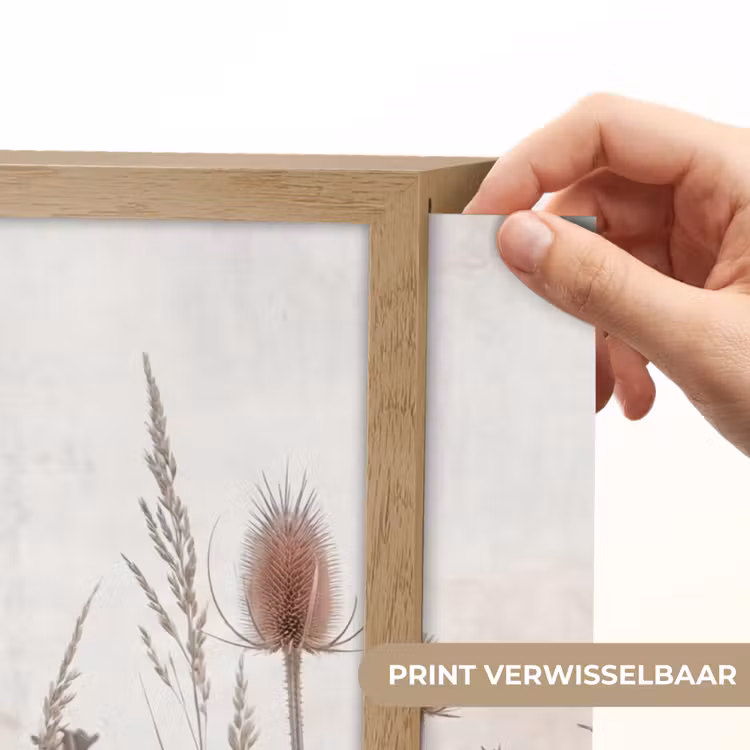 Lightbox - Wandlamp - Weidebloemen - Design - Sepia — 5