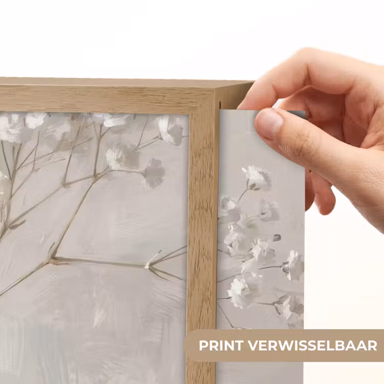 Lightbox - Wandlamp - Gipskruid - Vaas - Wit — 5