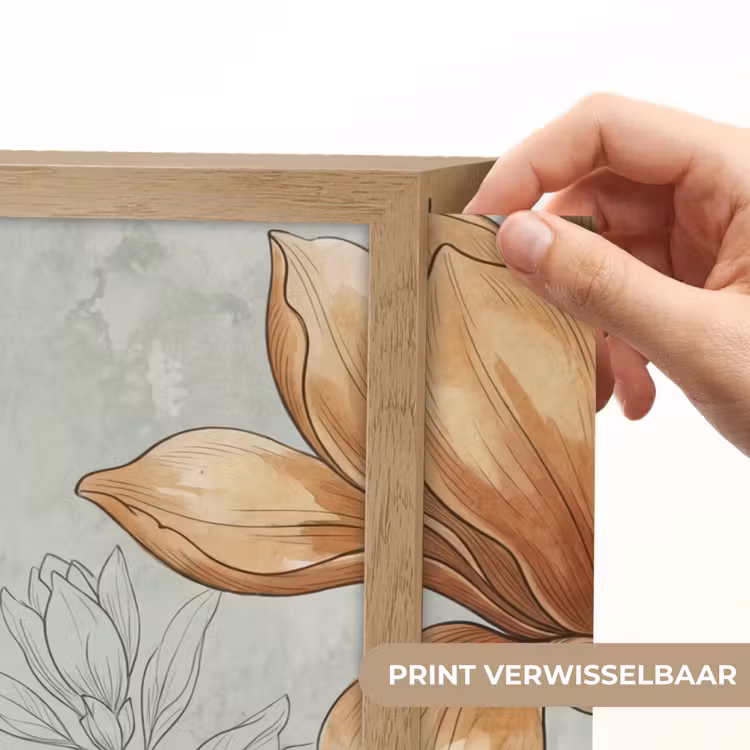Lightbox - Wandlamp - Illustratie - Bloemen - Groen — 5