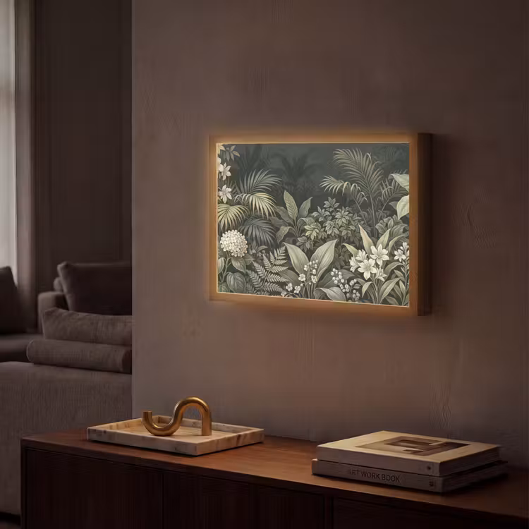 Lightbox - Wandlamp - Jungle - Bladeren - Botanisch - Groen — 2