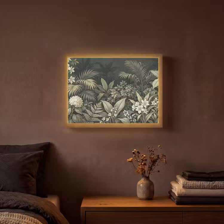 Lightbox - Wandlamp - Jungle - Bladeren - Botanisch - Groen — 3
