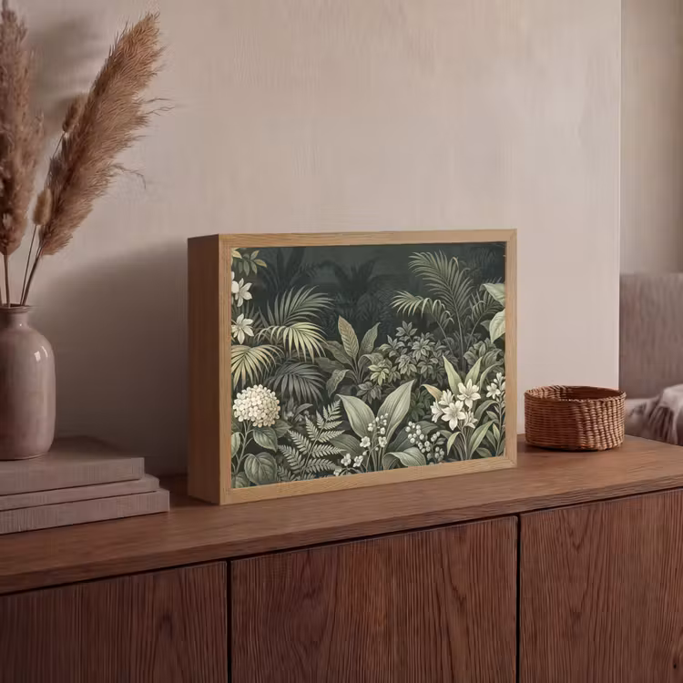 Lightbox - Wandlamp - Jungle - Bladeren - Botanisch - Groen — 4