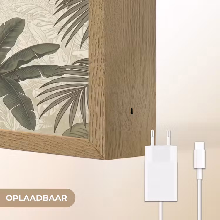 Lightbox - Wandlamp - Papagaaien - Jungle - Tropisch - Green — 7