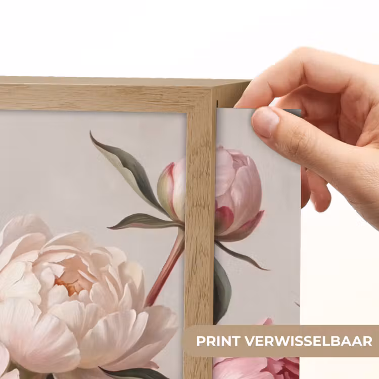 Lightbox - Wandlamp - Pioenrozen - Boeket - Roze — 5