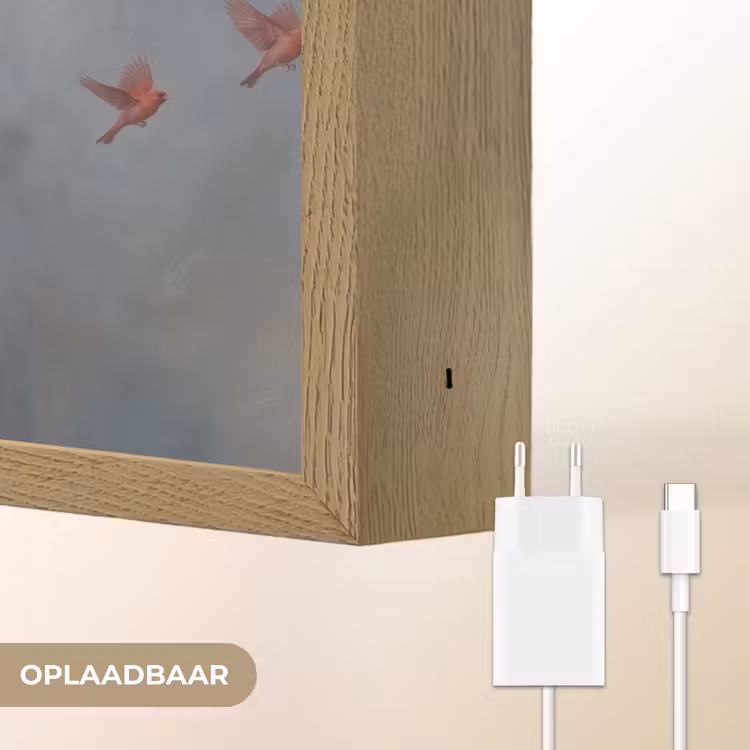 Lightbox - Wandlamp - Portret - Krachtig - Rood — 7