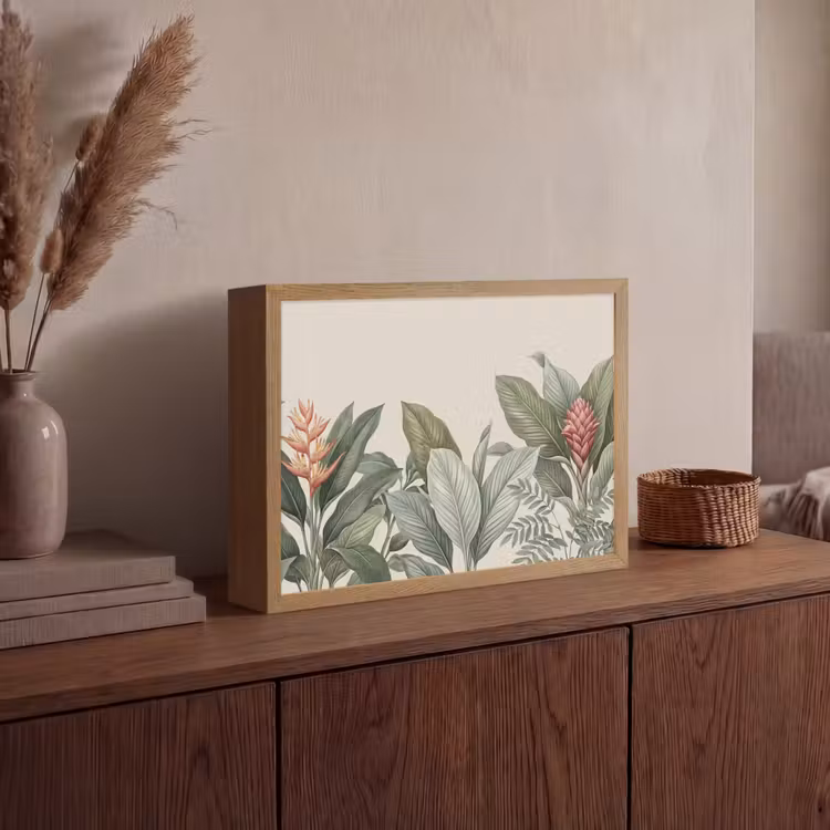 Lightbox - Wandlamp - Tropisch - Planten - Modern - Groen — 4