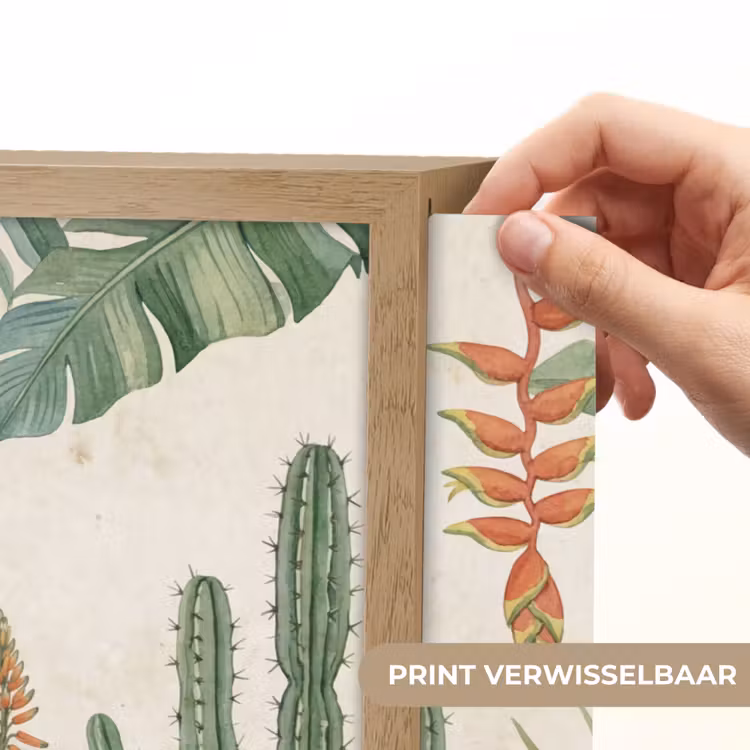 Lightbox - Wandlamp - Woestijn - Planten - Groen — 5