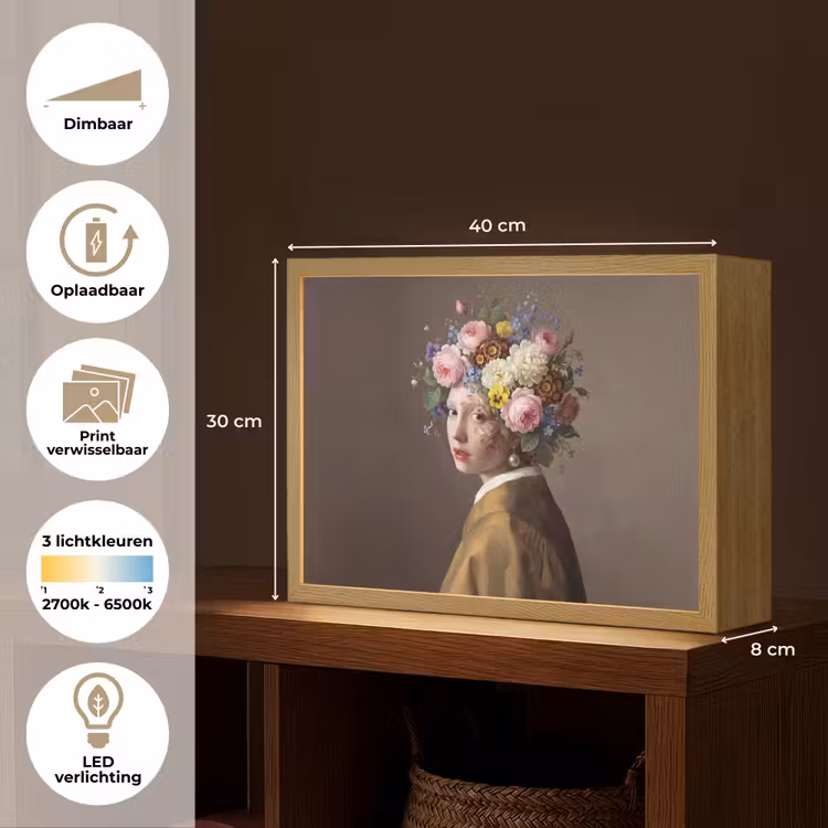 Lightbox - Wandlamp - Meesterwerk - Modern - Kleurrijk — 10
