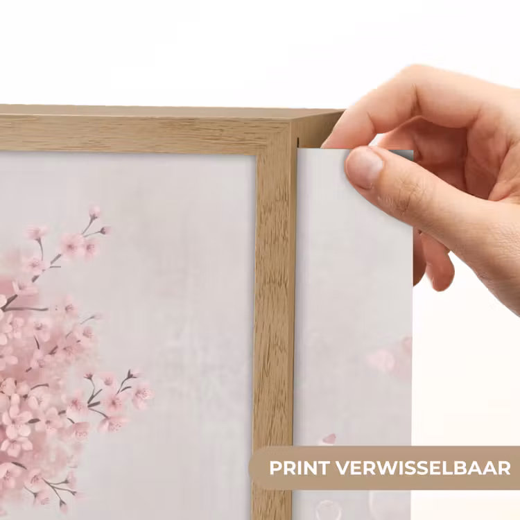 Lightbox - Wandlamp - Portret - Kersenbloesem - Roze — 5