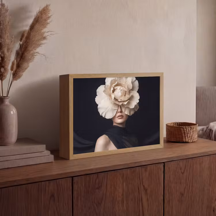 Lightbox - Wandlamp - Roos - Tijdloos - Zwart — 4