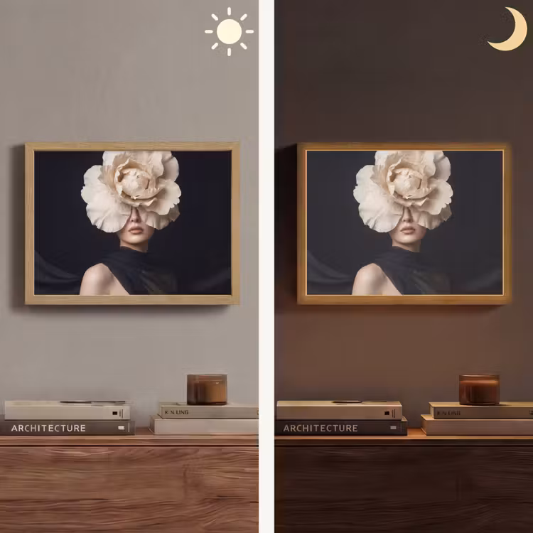 Lightbox - Wandlamp - Roos - Tijdloos - Zwart — 6