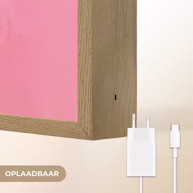 Lightbox - Wandlamp - Vrouwengezicht - Vlinders - Kleurrijk — 7