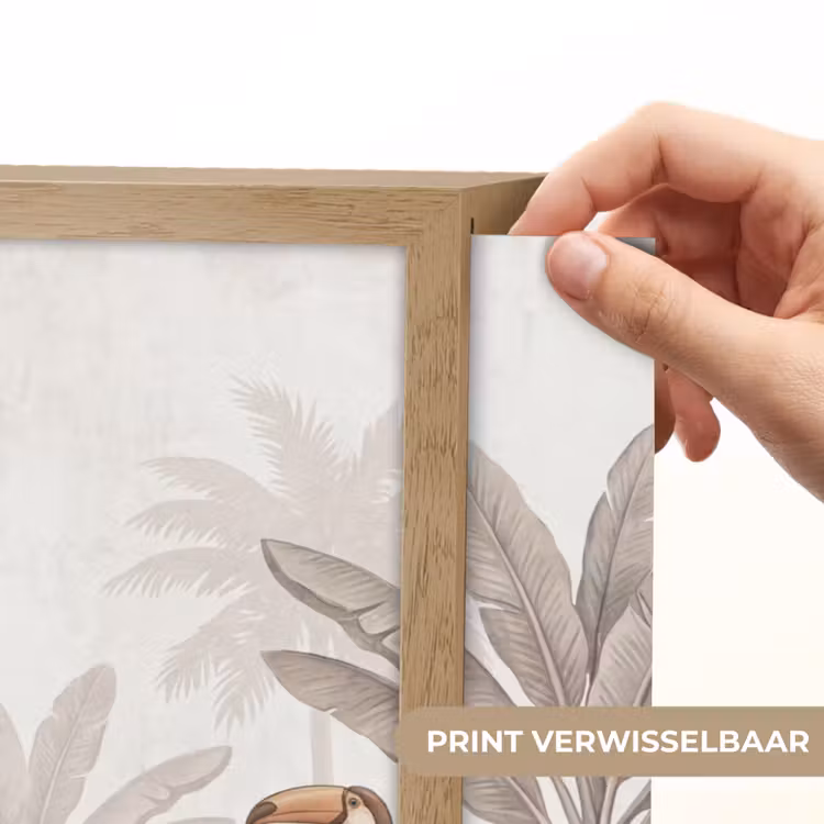 Lightbox - Wandlamp - Jungle - Dieren - Palmbomen — 5