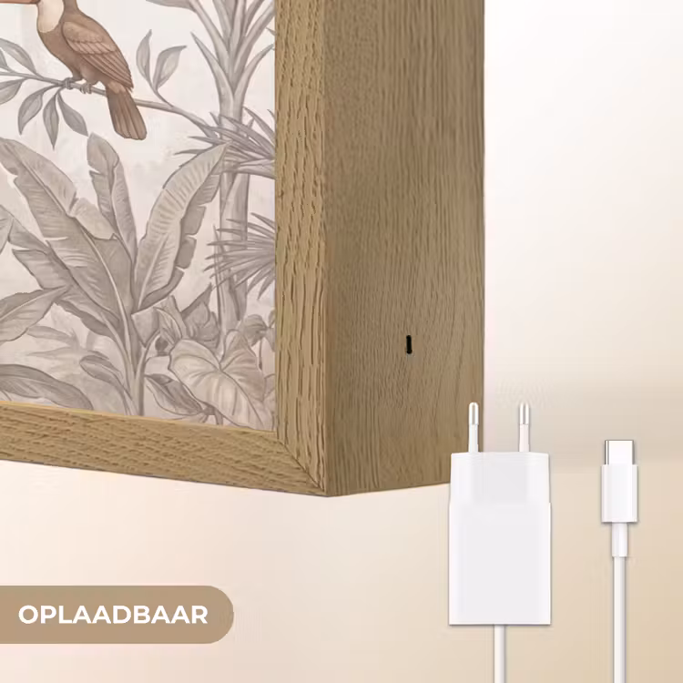 Lightbox - Wandlamp - Jungle - Dieren - Palmbomen — 7