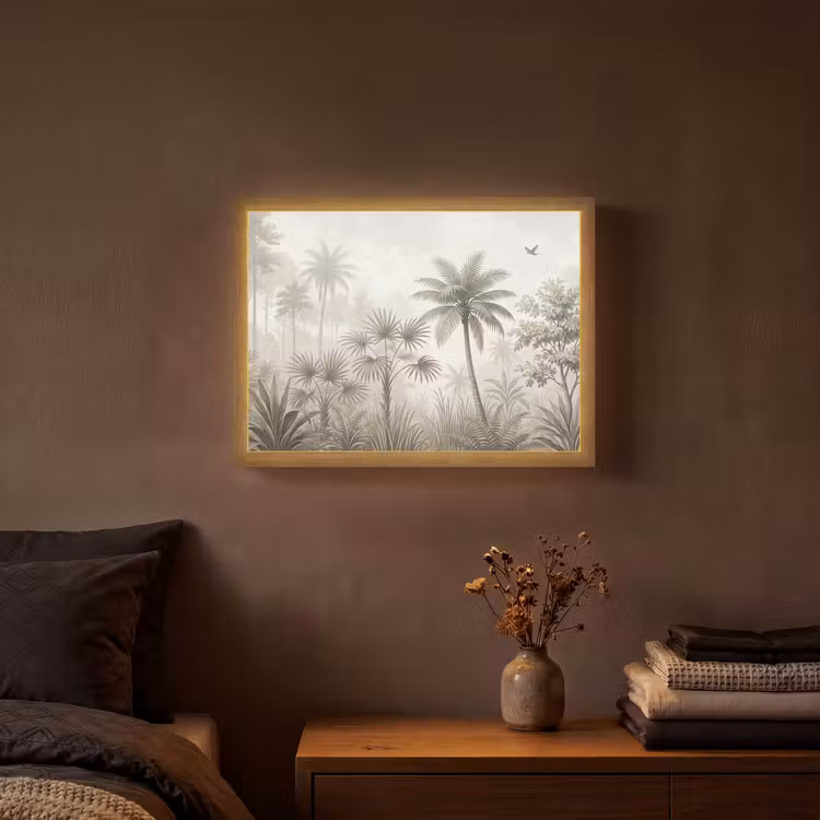 Lightbox - Wandlamp - Jungle - Palmbomen - Natuur — 3