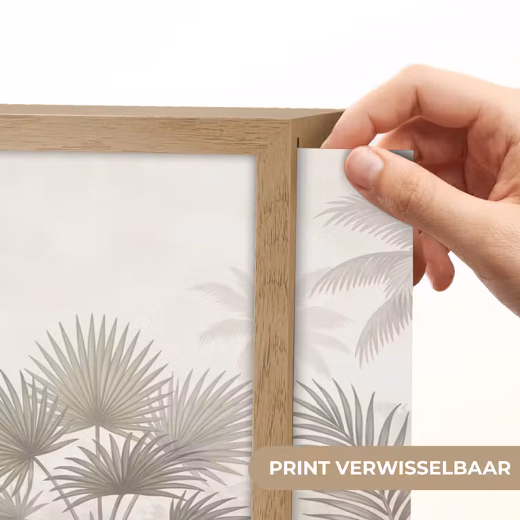 Lightbox - Wandlamp - Jungle - Tropisch - Natuur -Vintage - Beige — 5