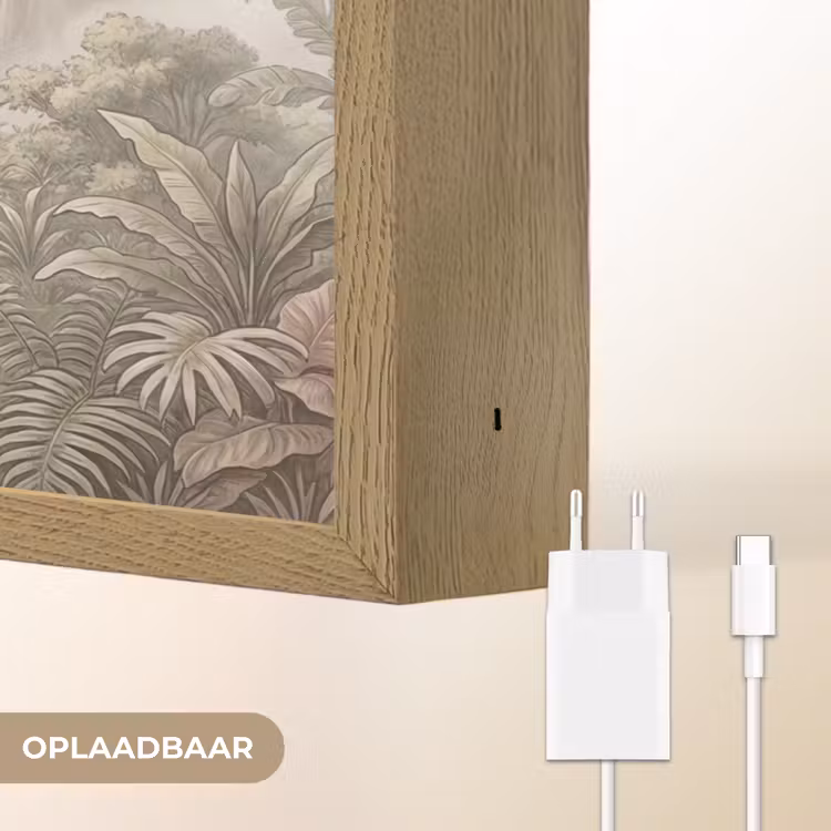 Lightbox - Wandlamp - Jungle - Watervallen - Tropisch - Illustratie — 7