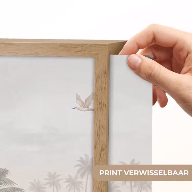 Lightbox - Wandlamp - Kraanvogels - Palmbomen - Tropisch — 5