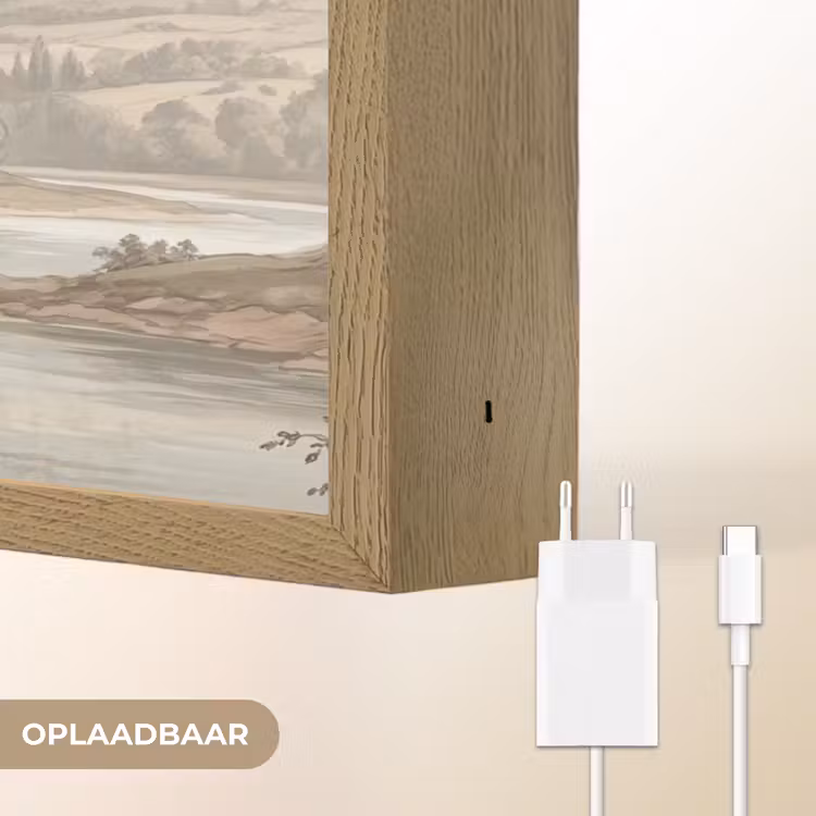 Lightbox - Wandlamp - Landhuis - Rivier - Vee — 7