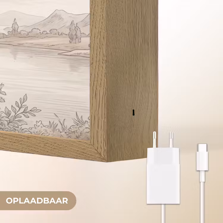 Lightbox - Wandlamp - Landschap - Bergen - Meer - Natuur — 7