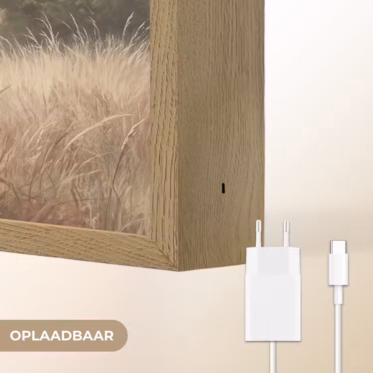 Lightbox - Wandlamp - Landschap - Minimalistisch - Beige — 7