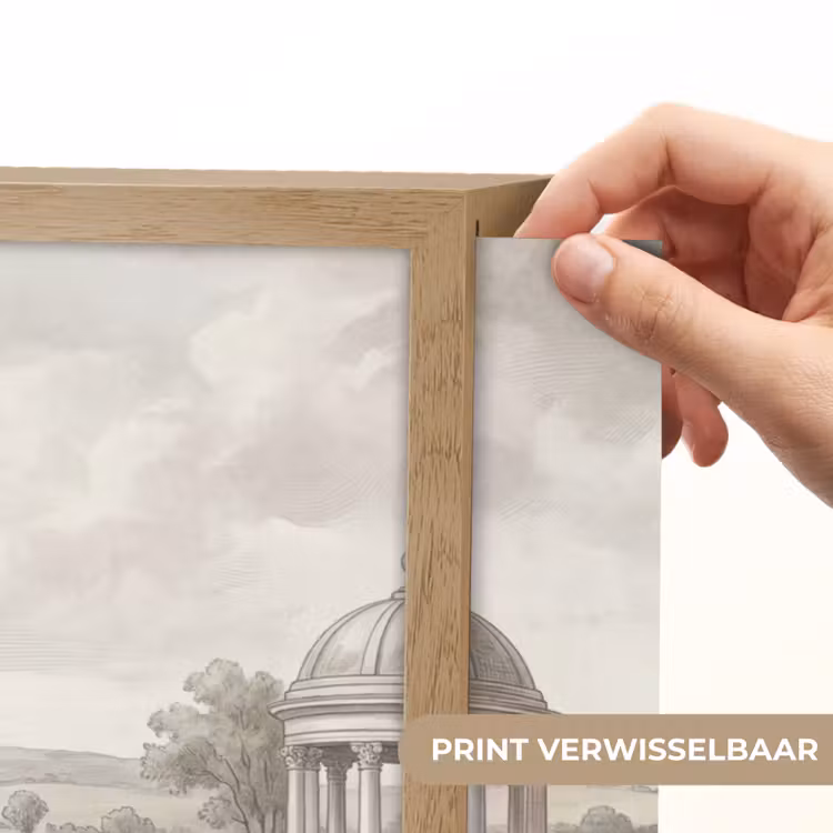 Lightbox - Wandlamp - Landschap - Water - Natuur - Sepia — 5