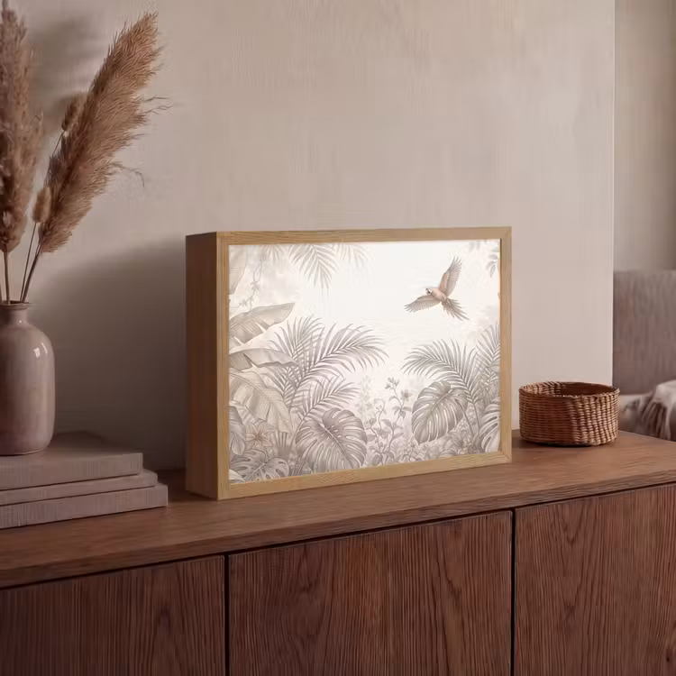 Lightbox - Wandlamp - Papagaai - Jungle - Tropisch — 4