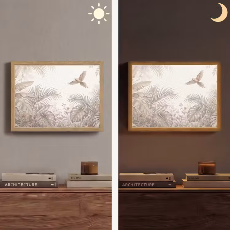 Lightbox - Wandlamp - Papagaai - Jungle - Tropisch — 6
