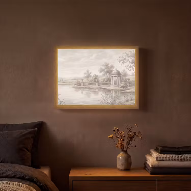 Lightbox - Wandlamp - Terras - Water - Natuur - Landschap — 3