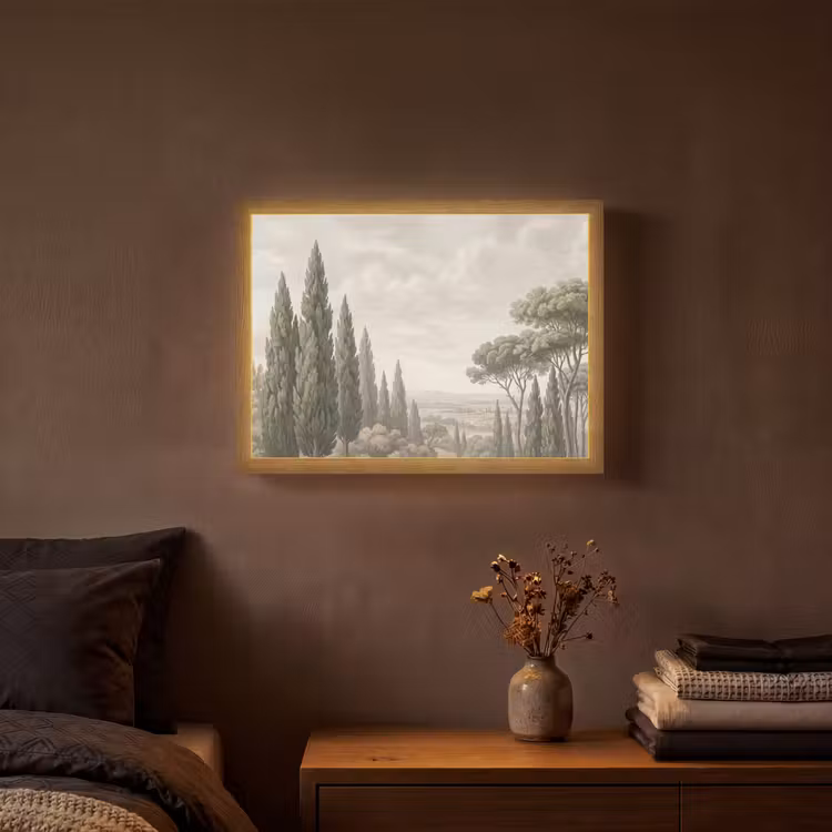 Lightbox - Wandlamp - Vallei - Bos - Natuur - Groen — 3