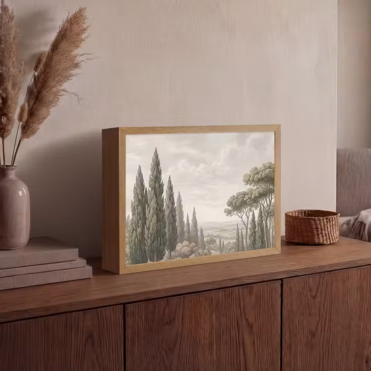 Lightbox - Wandlamp - Vallei - Bos - Natuur - Groen — 4