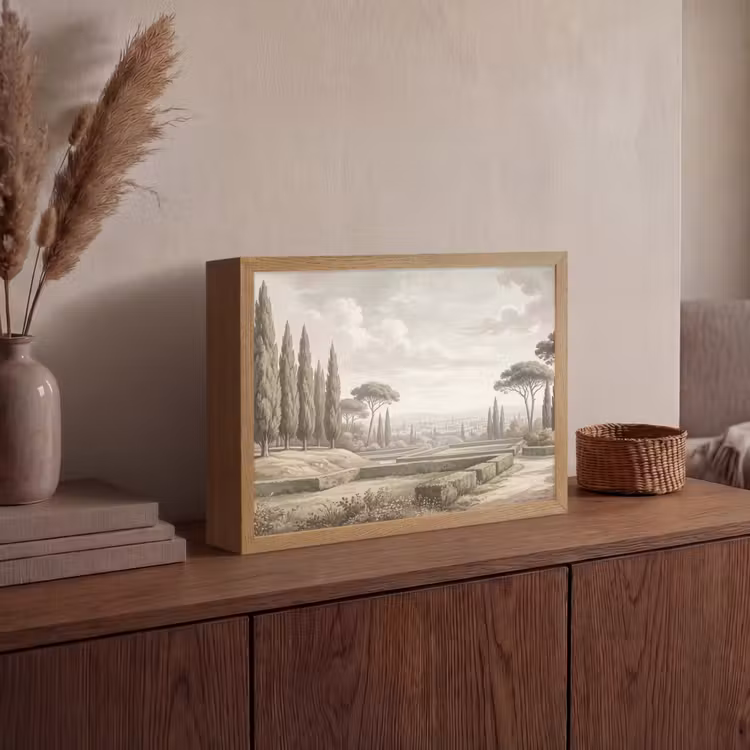 Lightbox - Wandlamp - Vallei - Tuin - Natuur - Groen — 4