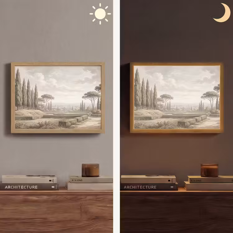 Lightbox - Wandlamp - Vallei - Tuin - Natuur - Groen — 6