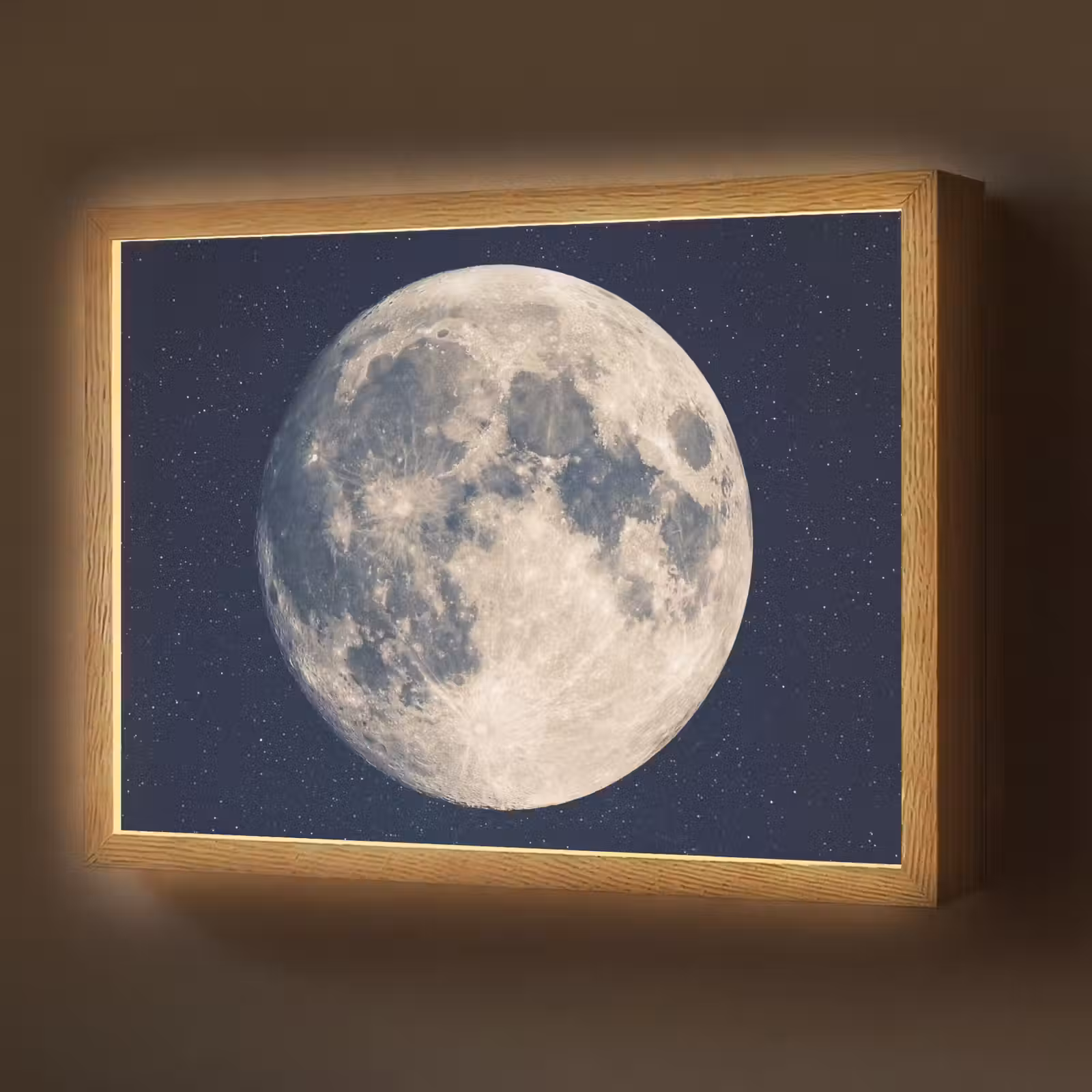 Lightbox - Wandlamp - Ruimte - Maan - Kosmos — 1
