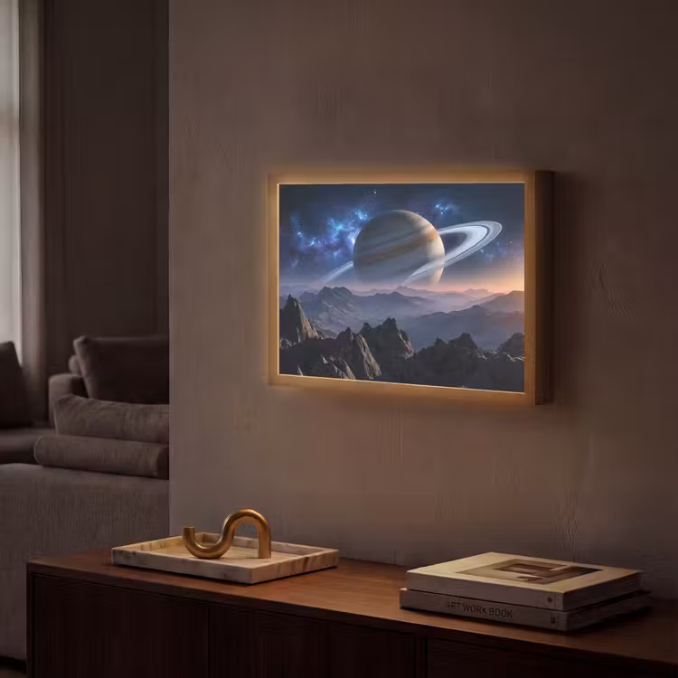 Lightbox - Wandlamp - Fantasy - Kosmos - Landschap — 2