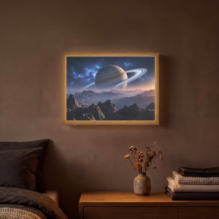 Lightbox - Wandlamp - Fantasy - Kosmos - Landschap — 3