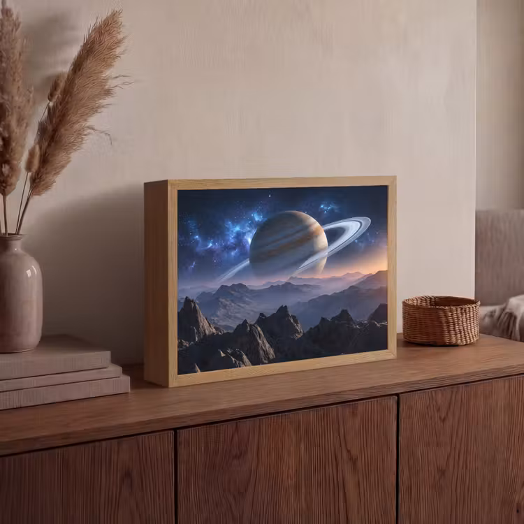Lightbox - Wandlamp - Fantasy - Kosmos - Landschap — 4